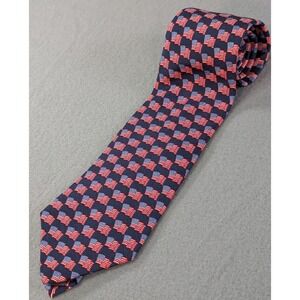 American Traditions Silk Tie American Flag Stars Stripes Patriotic Vintage USA